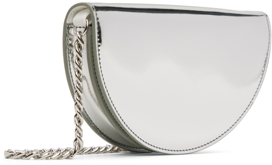 MM6 Maison Margiela Silver Origami 6 Bag MM6 Maison Margiela