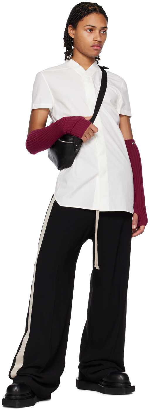 Rick Owens Pink Wool Arm Warmers Rick Owens