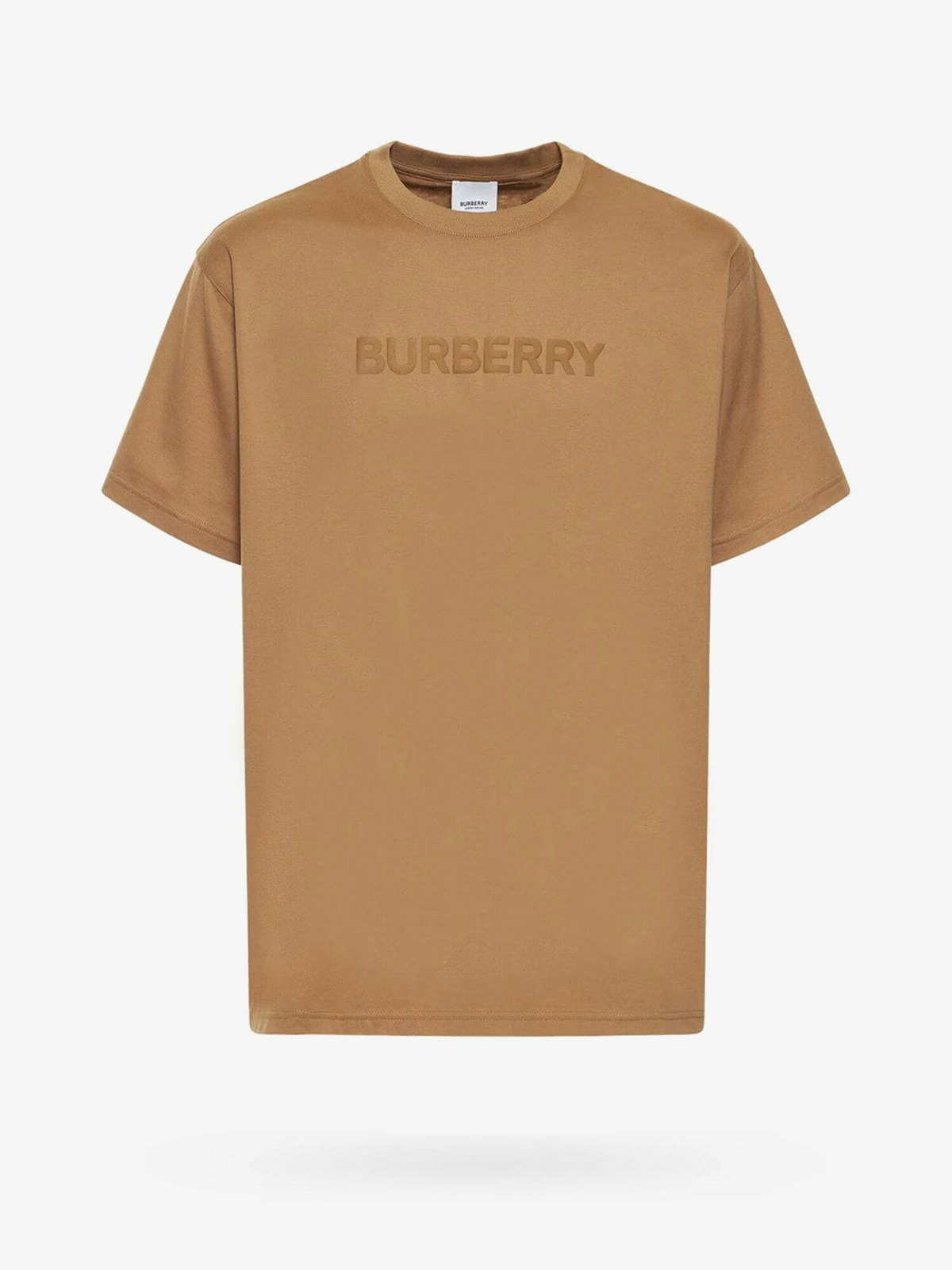 Burberry T Shirt Brown Mens Burberry