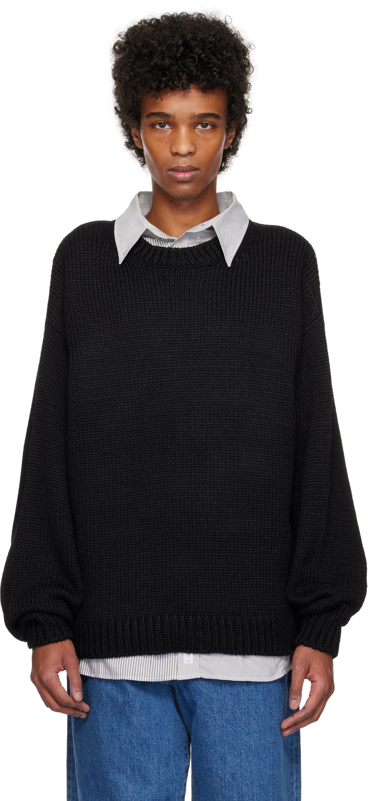 WTAPS Black Ingredient Sweater WTAPS
