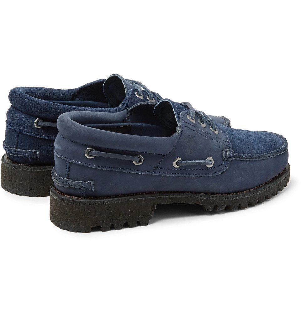 Timberland - Engineered Garments Suede and Nubuck Boat Shoes - Men