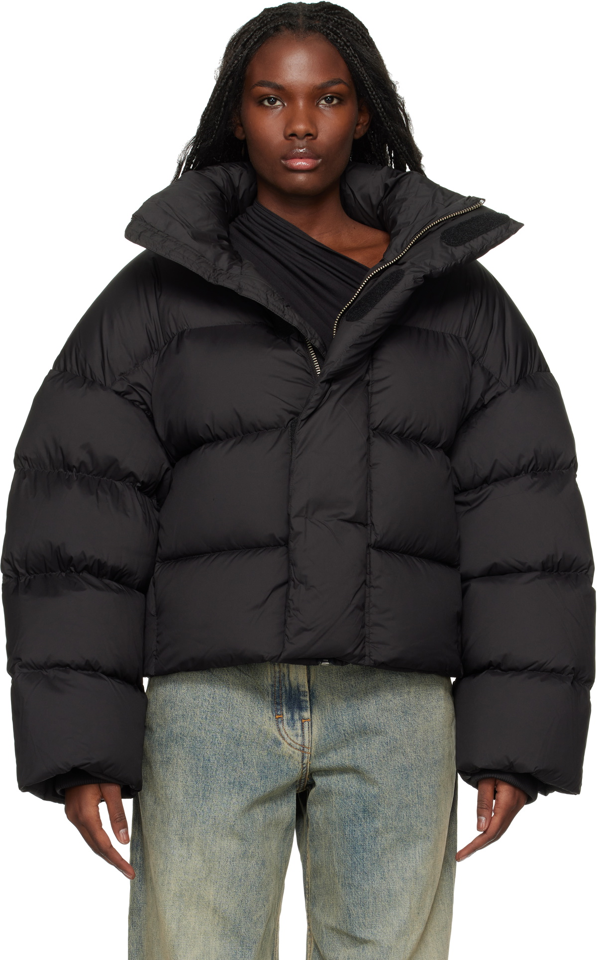 Entire Studios Black MML Puffer Down Jacket Entire Studios