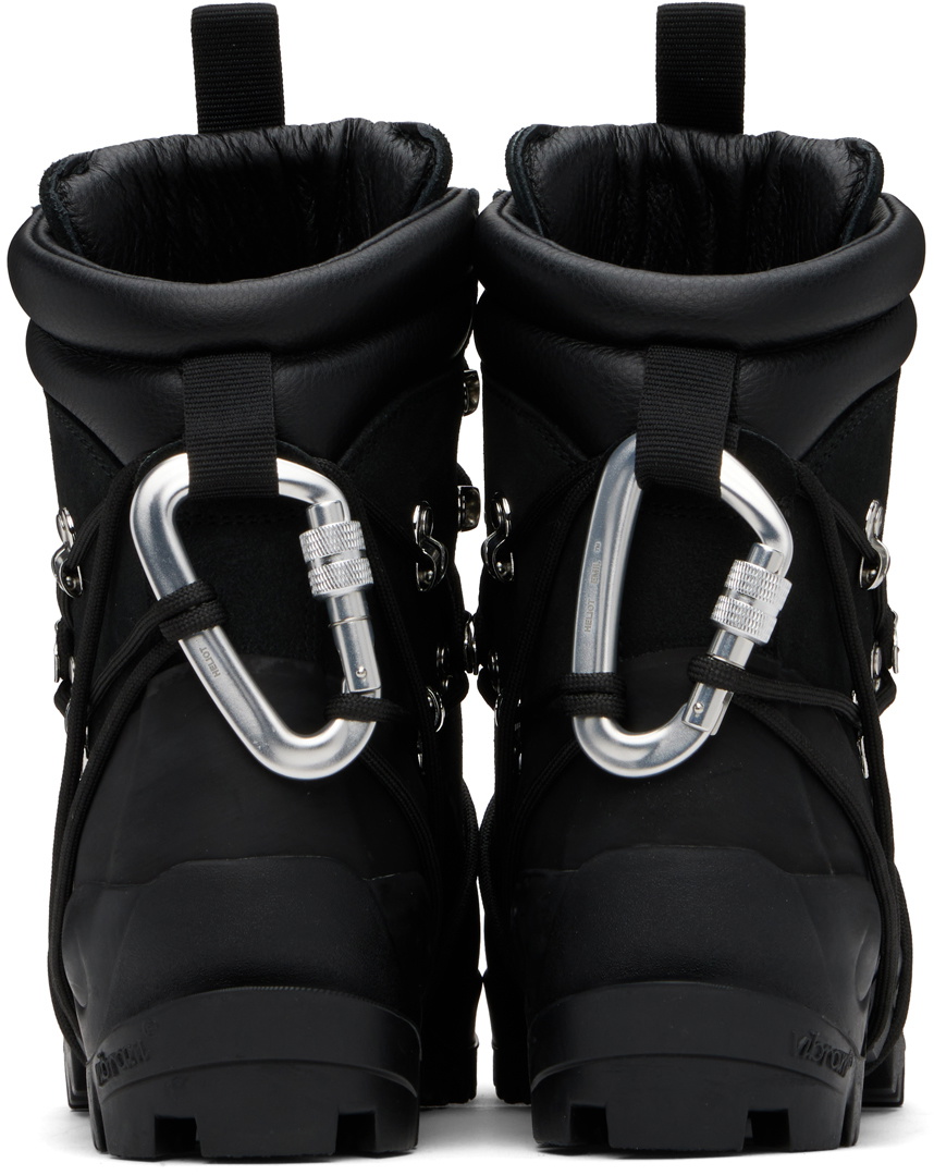 HELIOT EMIL Black Hiking Boots Heliot Emil