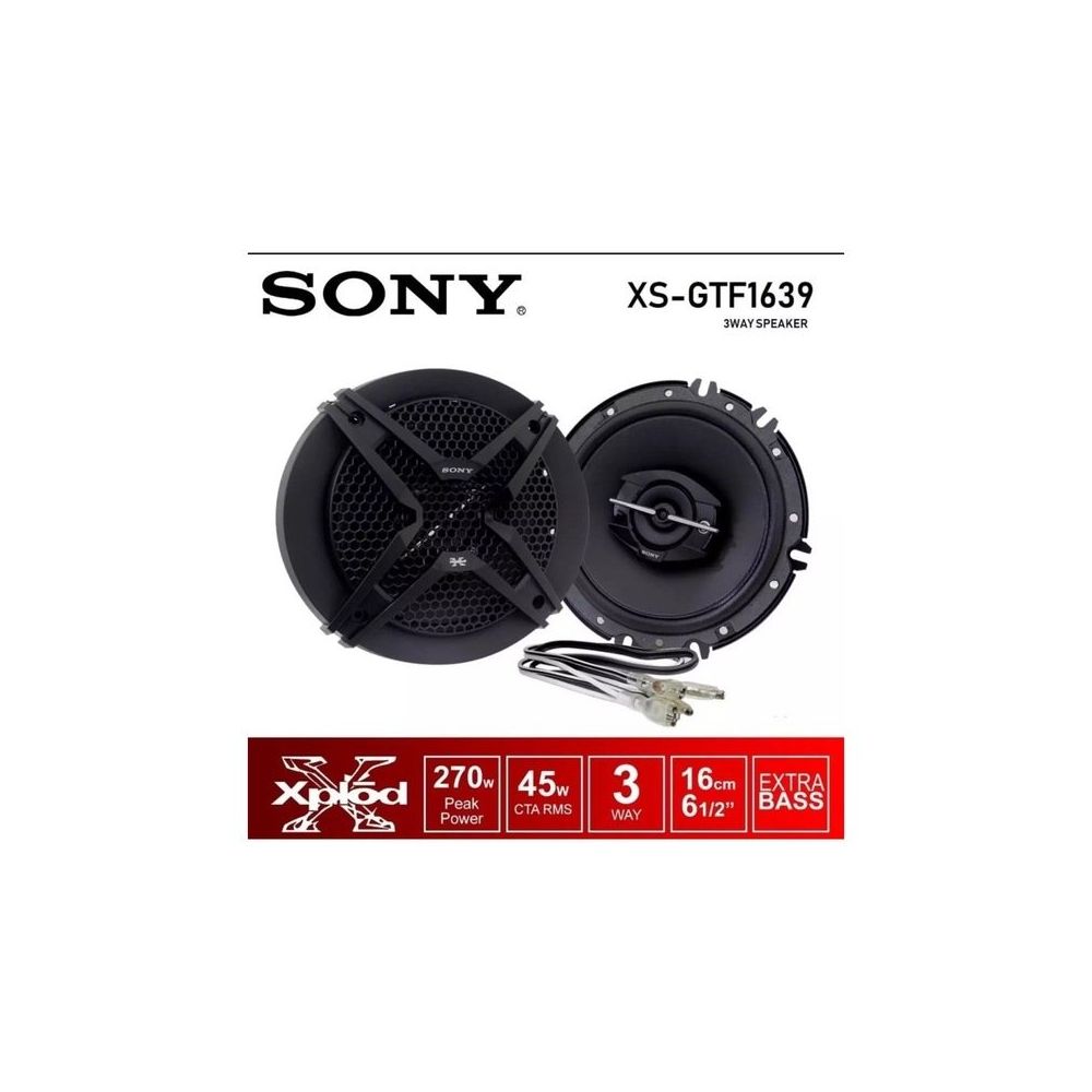 SONY XS-GTF1639 270 Watt 16 Cm Yuvarlak Oto Hoparlör Fiyatları