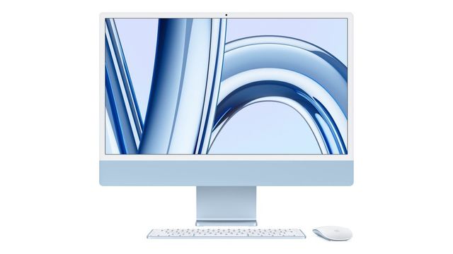 Apple iMac M3 8CPU 10GPU 8GB RAM 256GB SSD macOS 24 inç All in One