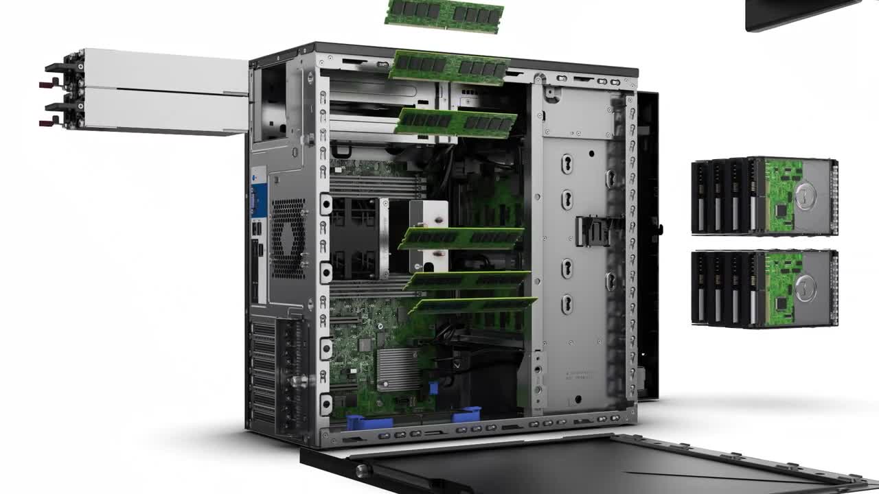 HPE ProLiant ML110 Gen10 Performance Tower Server with one Intel