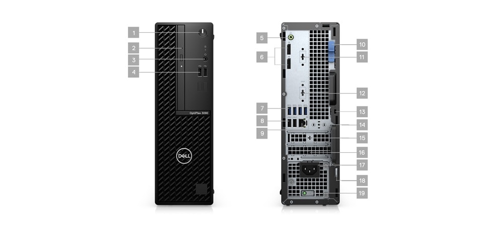 Dell OptiPlex 3000 3090 Desktop Computer - Intel Core i5 10th Gen