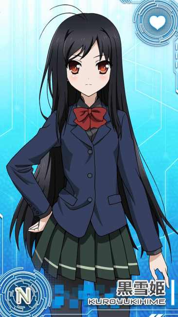 AW：加速通信】第1回「黒雪姫」メインヒロインにして本名も謎に包まれ
