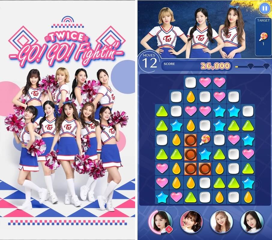 TWICE -GO! GO! Fightin´-のレビューと序盤攻略 - アプリゲット