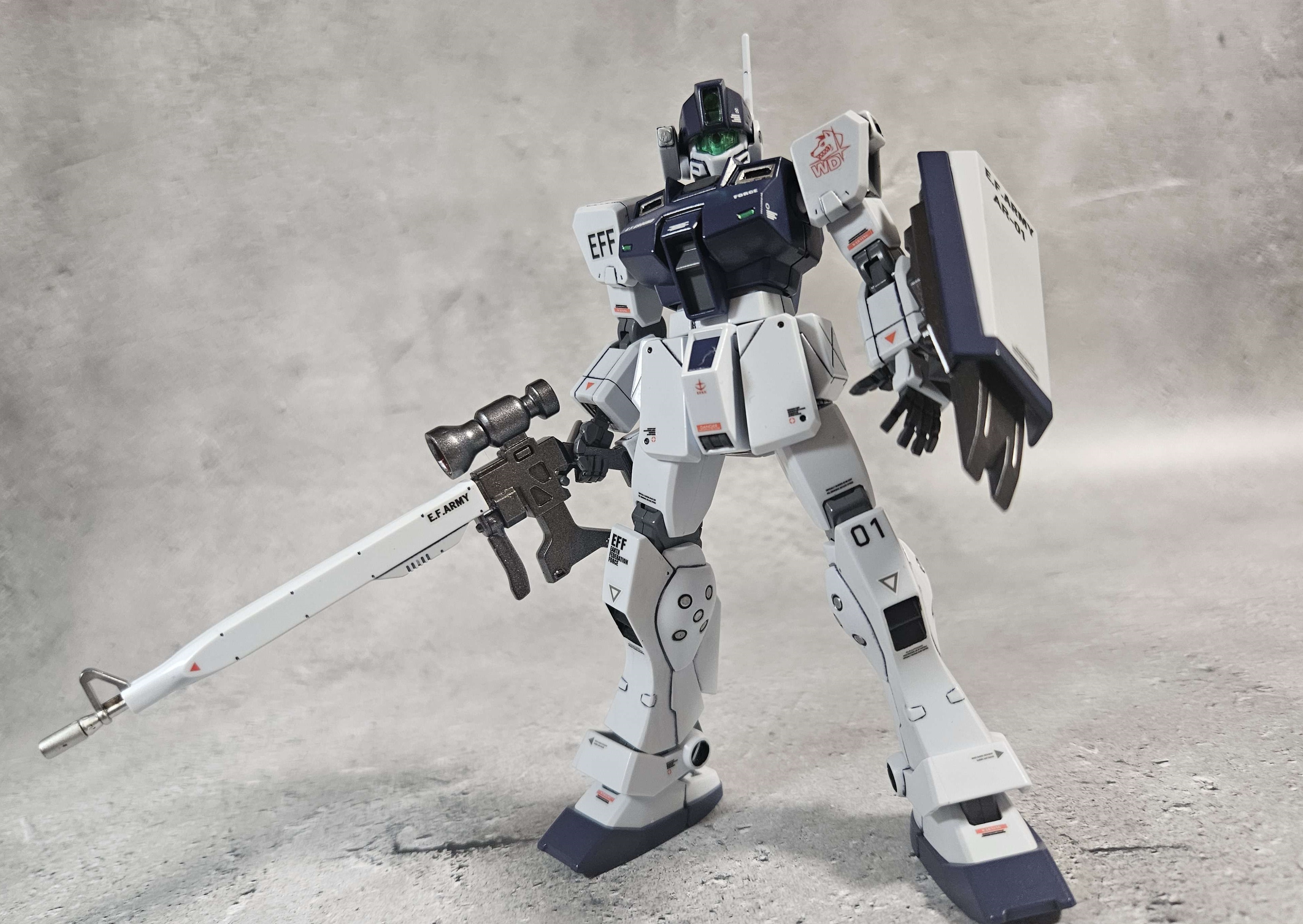 HGUC ジム・スナイパーII ホワイト・ディンゴ隊仕様 | 青けりゃ