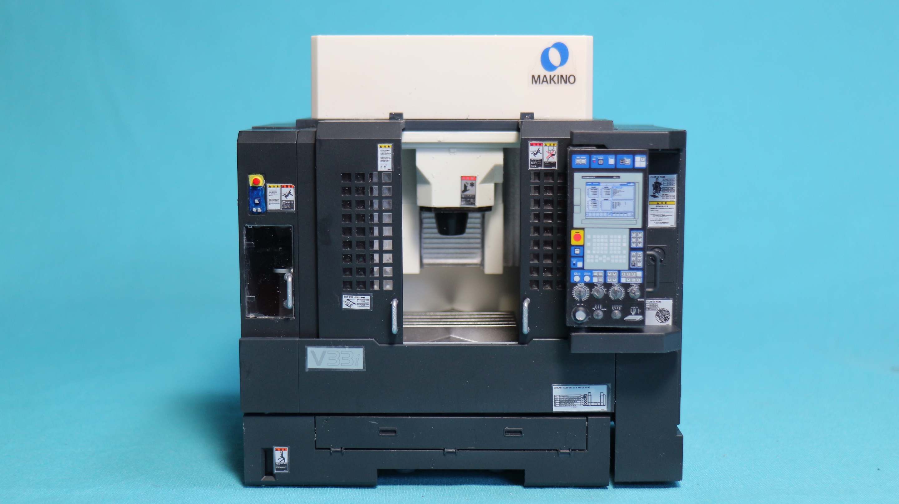 マシニングセンタMAKINO V33i（ファインモールド1/20） | プラモな気分2