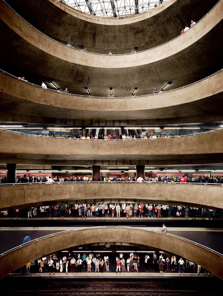 ANDREAS GURSKY サイン入り「ライン 川II」