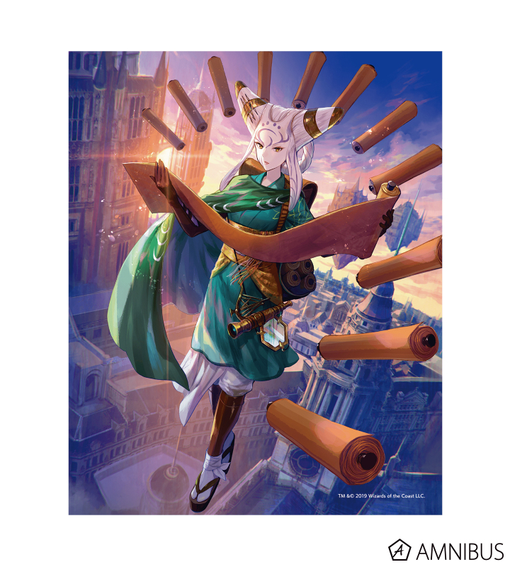 希少】 超大判カード 伝承の収集者、タミヨウ 伝承の収集者、タミヨウ