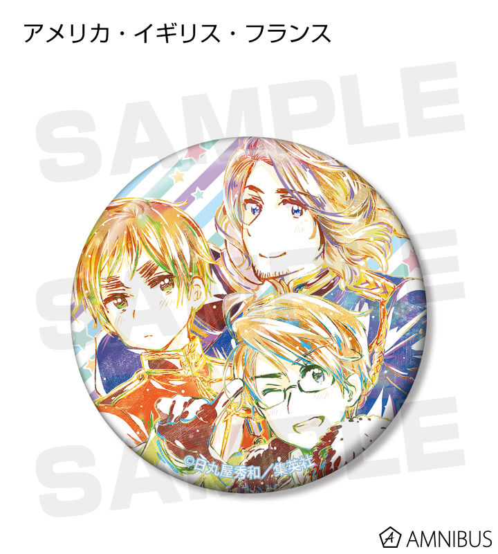 ヘタリア アメリカ Spring fairy 缶バッジ 17個 ヘタリア アメリカ