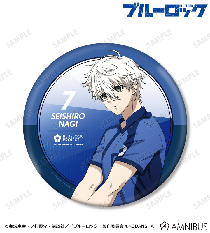 ブルーロック 原画展 アルティメタル 缶バッジ 凪誠士郎 ブルーロック