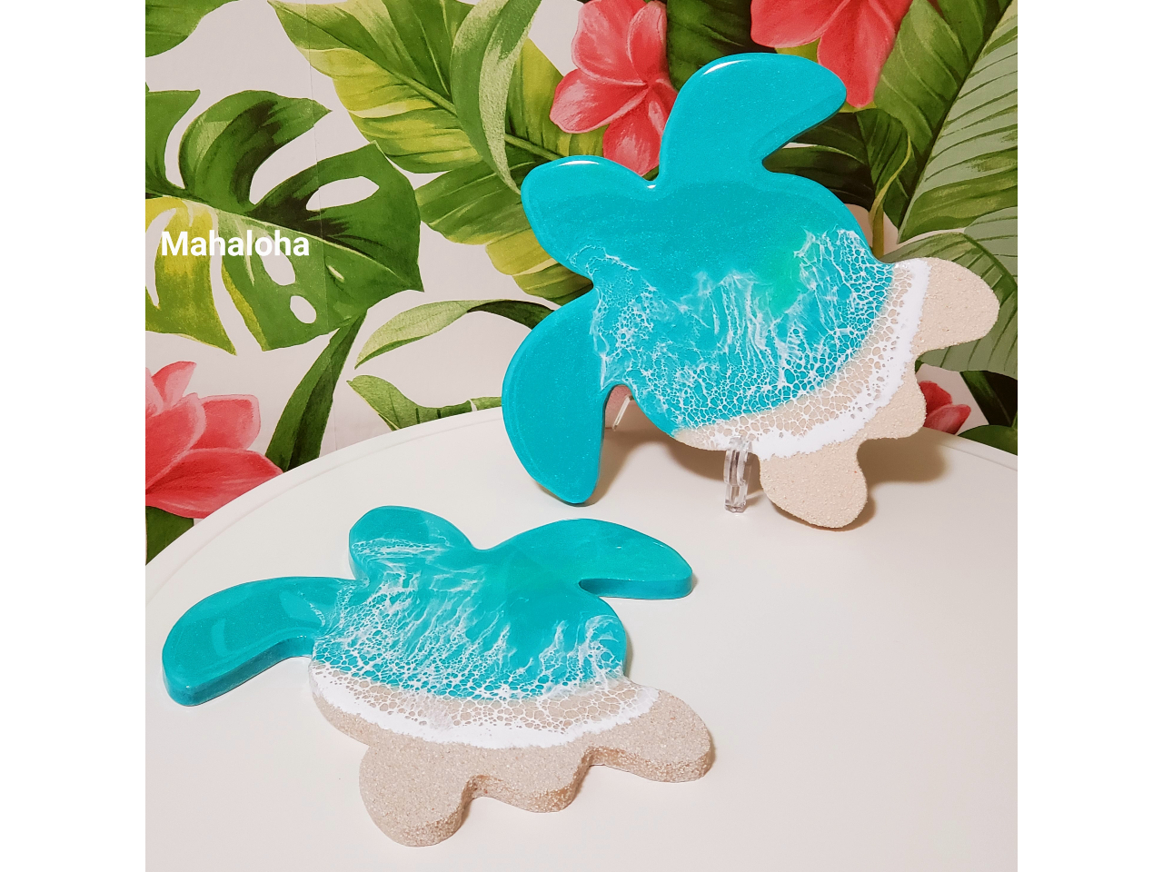 大阪市・都島区／駐車場あり】□レジンアートで海づくり体験【ホヌ