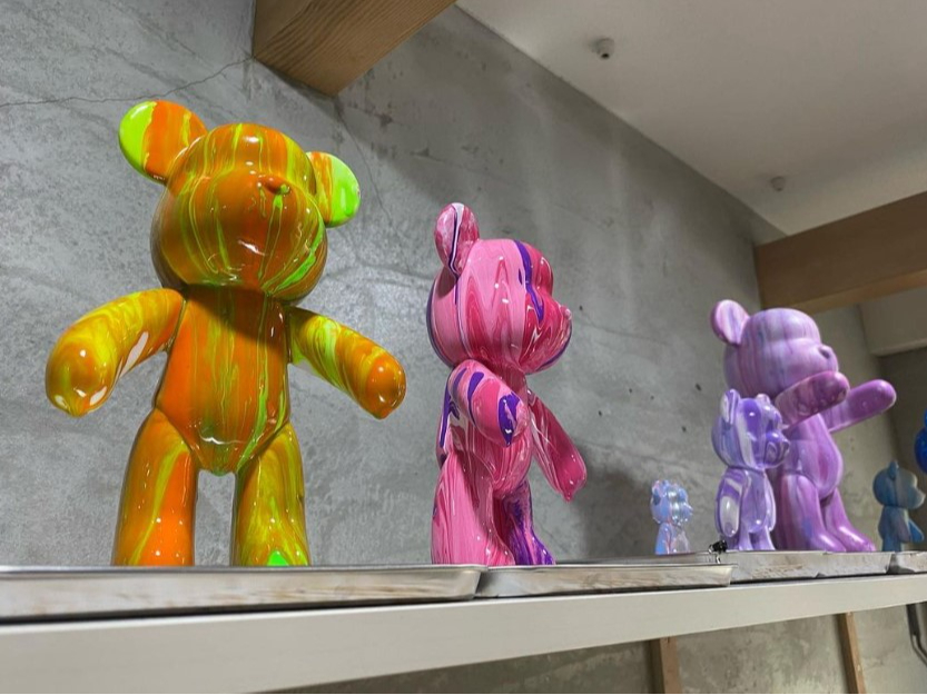 ☆大流行中のベアアート☆ 広島PARCOから徒歩1分！オリジナルベアーを