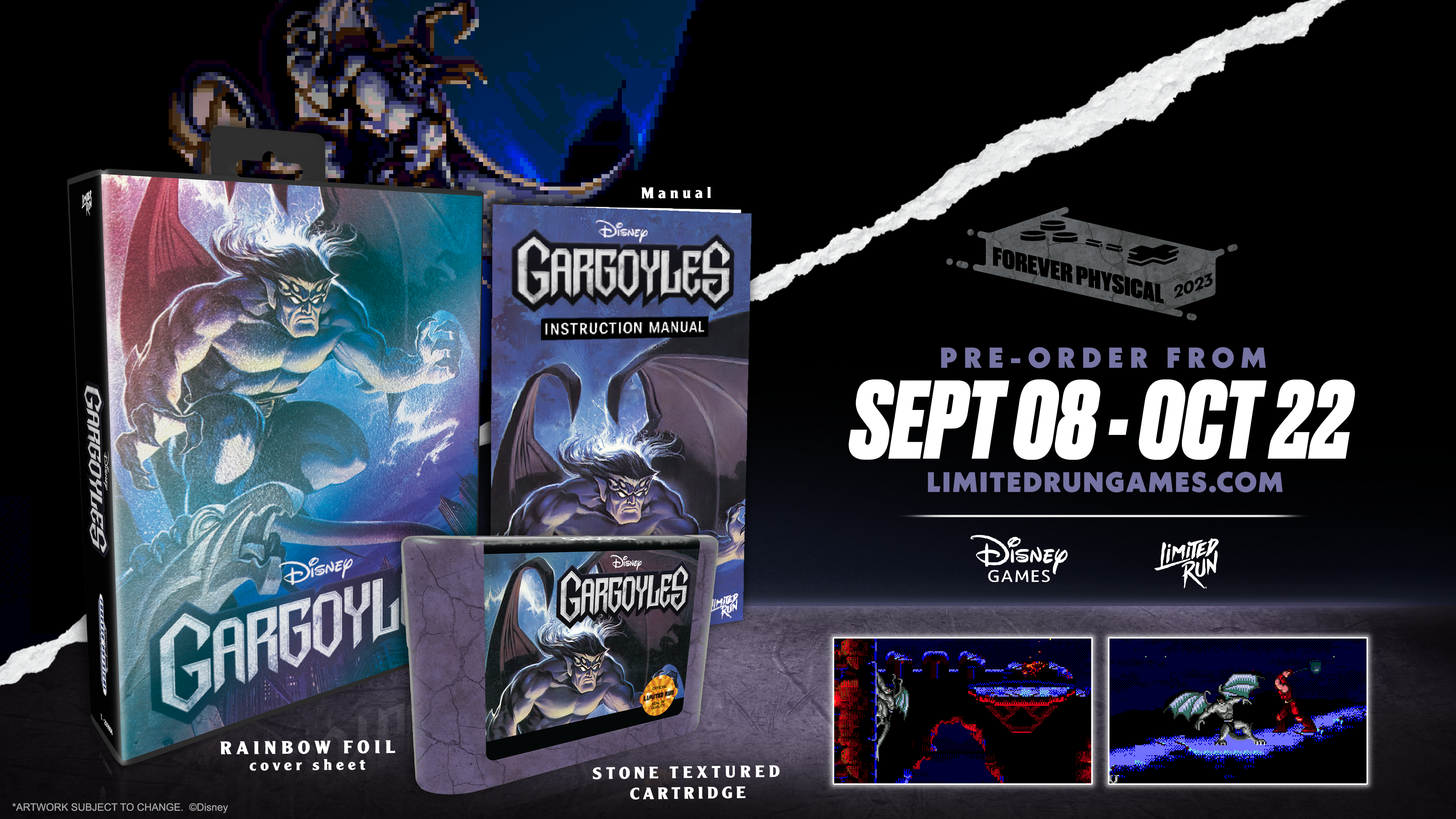 Gargoyles Collector's Edition (Genesis) – Limited Run Games