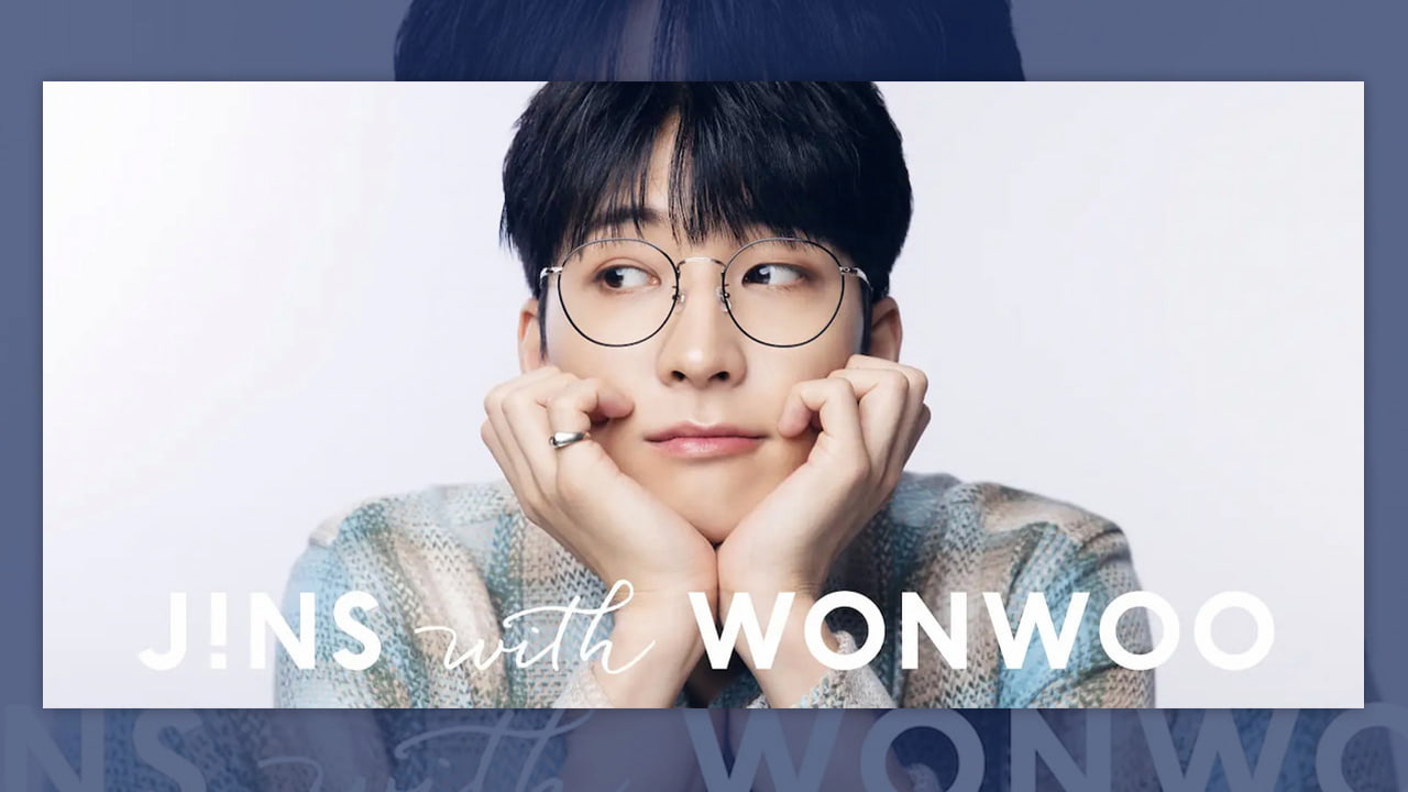 ジンズ、SEVENTEENのウォヌをキャンペーン起用 自然体の着用シーン描く