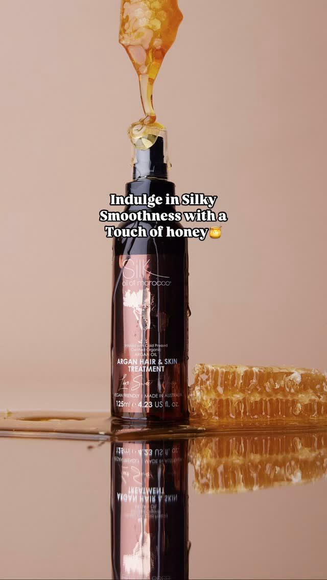 Sweet Honey Argan Hair & Skin Treatment – Silk Oil of Morocco
