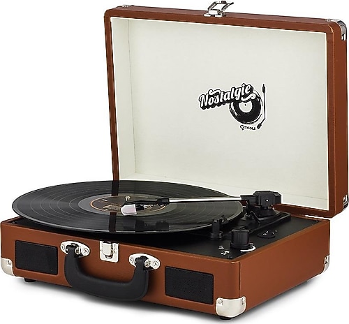 Ktools Long Play Nostalgia K344 Kahverengi Çantalı Pikap Fiyatları