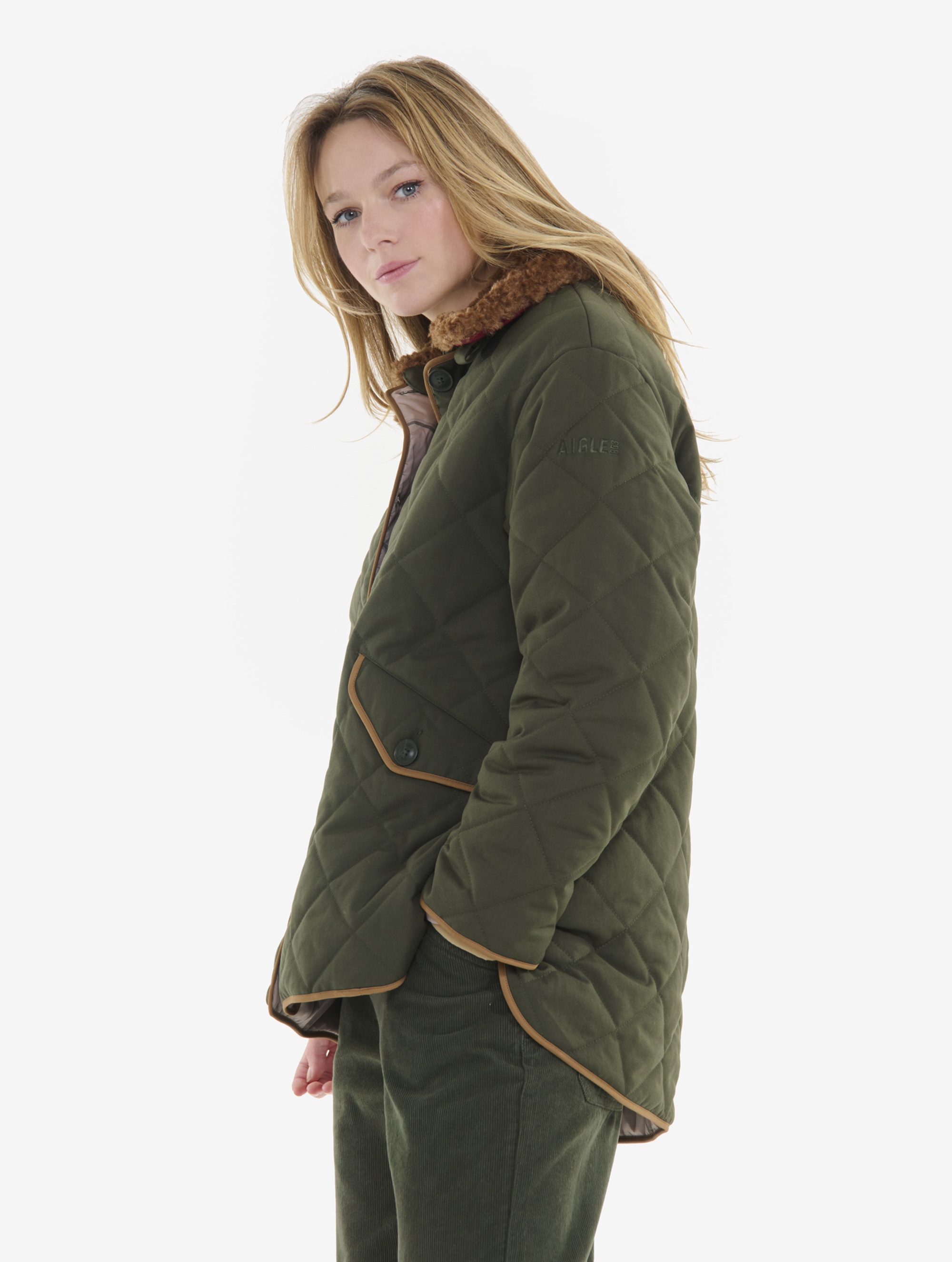 レディース 撥水 インサレーションキルティングジャケット ZBFBA53