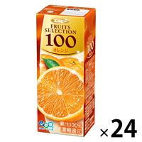 アウトレット】エルビー Fruits Selection オレンジ 200ml 2029 1箱