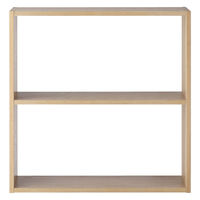 無印良品 スタッキングシェルフ 3段 オーク材 幅42×奥行28.5×高さ121cm