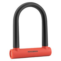 ロックブロス U字ロック RKS610-RD レッド 1個（直送品） - アスクル