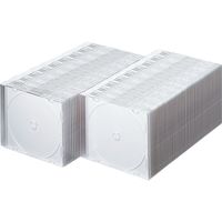 サンワサプライ Blu-ray・DVD・CDケース(スリムタイプ・100枚セット