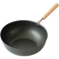 長谷元 HS 純チタン共柄北京鍋 27cm 386012 1個（直送品） - アスクル