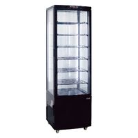 軒先渡し】レマコム 4面ガラス冷蔵ショーケース 288リットルタイプ R4G