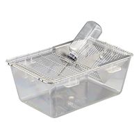 シナノ製作所 マウス飼育ケージ 182×260×128mm SN-800 1式 1-3352-02