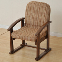 キムラ ラタン パーソナルチェア ダークブラウン C201KA 1脚（直送品