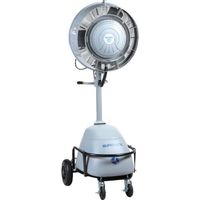 YAMAZEN 【熱中症対策】コードレス 充電式 ミストファン ハリキリくん1