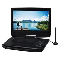 グリーンハウス 10.1型液晶搭載ポータブルDVDプレーヤー GH-PDV10PT-BK