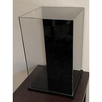 KMA アクリルケース B(300H・背面黒)底300角 1台入 021-SN35M_356 1台