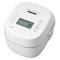 東芝 真空IH炊飯器 5.5合 グランホワイト RC-10VRV(W) 1台 - アスクル
