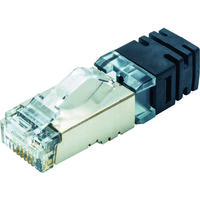 PANDUIT シールド付きモジュラープラグ LANコネクタ カテゴリ6A 100個