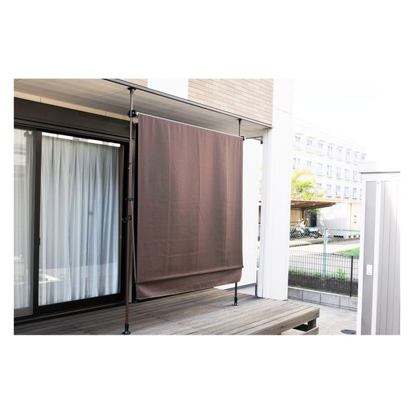 谷村実業 物干竿付 オーニングIV TAN-900-20A(BR) 1個 4589792852401