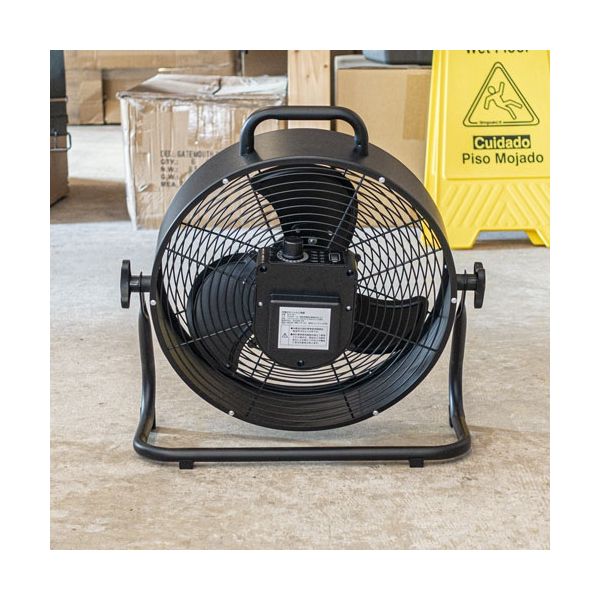 長輝LITETEC BM充電式モバイル工場扇 BCF-001 1台（直送品） - アスクル