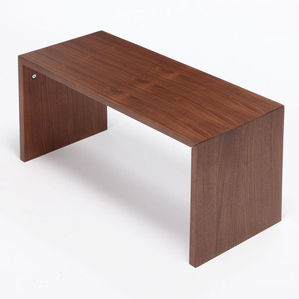 無印良品 コの字の家具 積層合板 ウォールナット材 幅70cm 幅70×奥行30