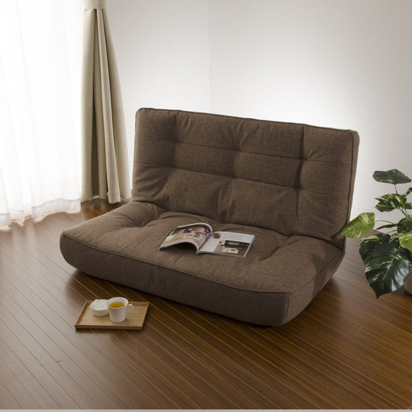 セルタン ハイバックソファ LULU-2P タスクブラウン A40p-582BR 1台