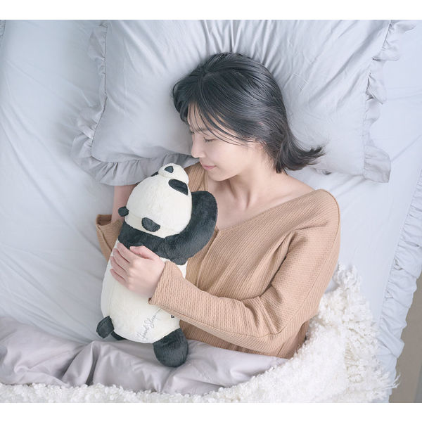 抱き枕 快眠用 ぬいぐるみ ルルド おやすみグースピーミニ パンダ AX