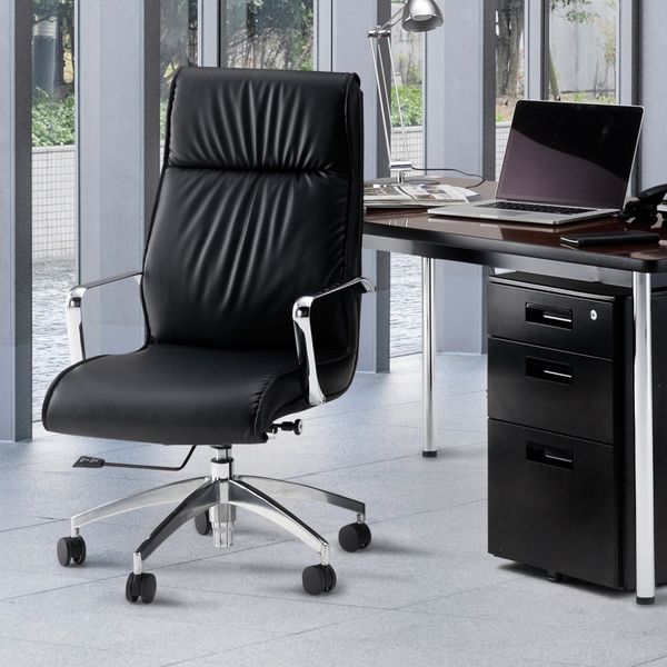 TOKIO ハイバックレザーチェア 1脚 - アスクル