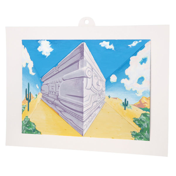 アーテック 立体トリック絵画 13022 1セット(4包)（直送品） - アスクル