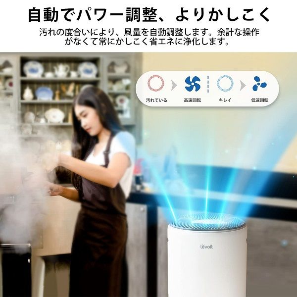 Levoit Core 400S 空気清浄機 LAP-C401S-WJP 1台 - アスクル