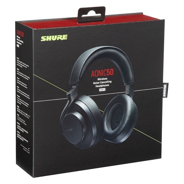 SHURE AONIC50 Gen2 ノイズキャンセリングワイヤレスイヤホン/ブラック