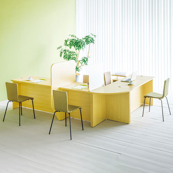 アール・エフ・ヤマカワ 木製カウンター ハイカウンターテーブル