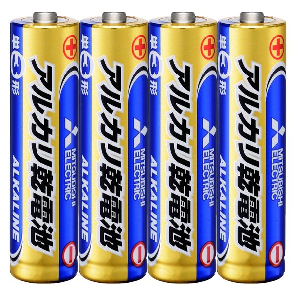 三菱電機 アルカリ(Nタイプ)単3 LR6N/4S 1セット(15個)（直送品